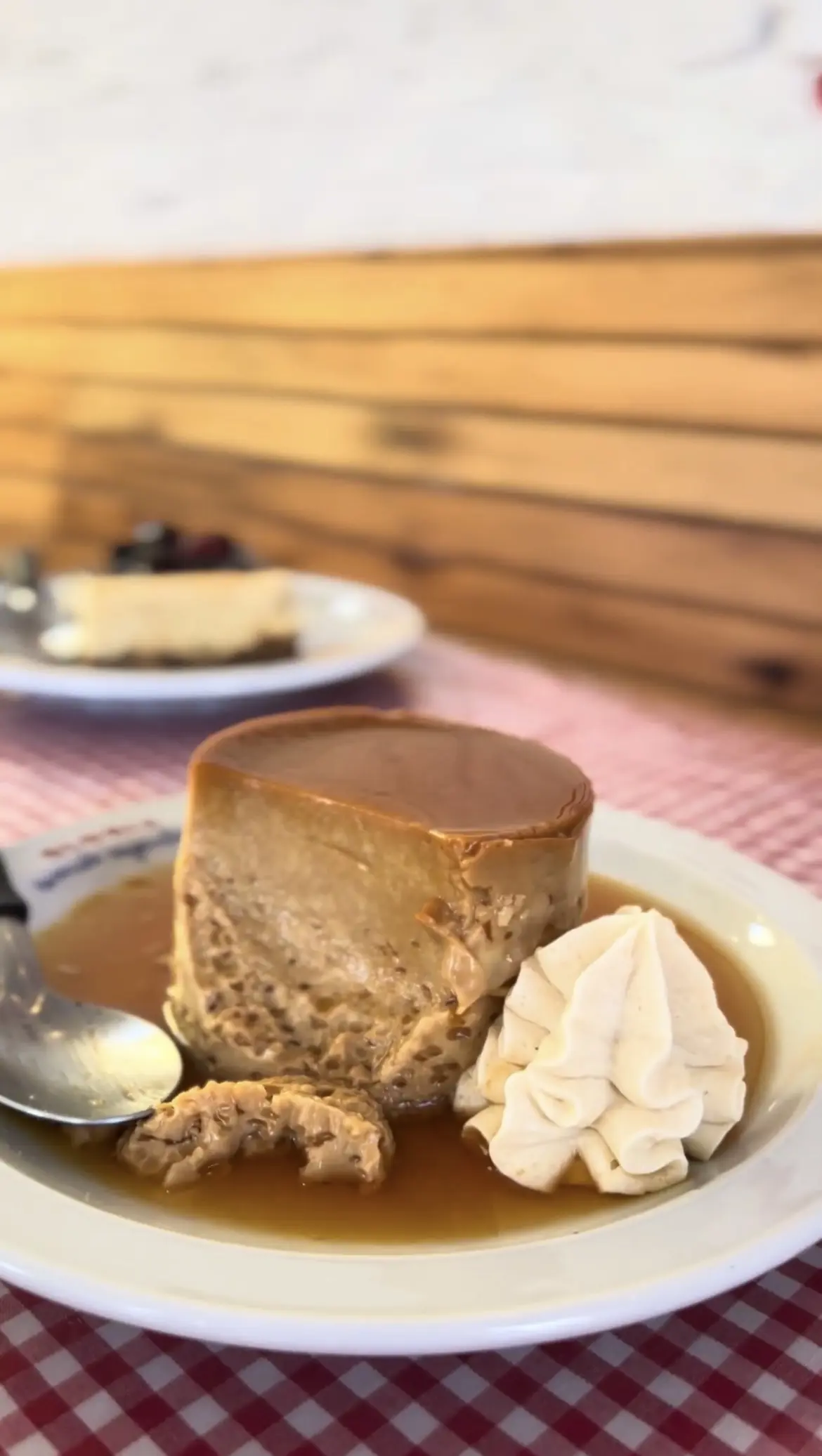 FLAN DE DULCE DE LECHE