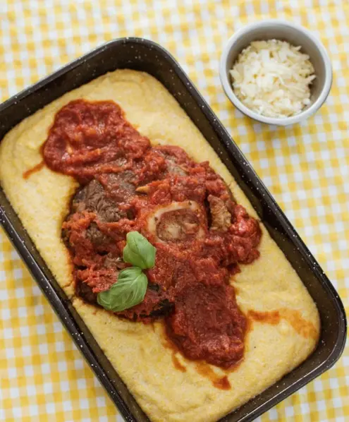 POLENTA CREMOSA CON OSOBUCO