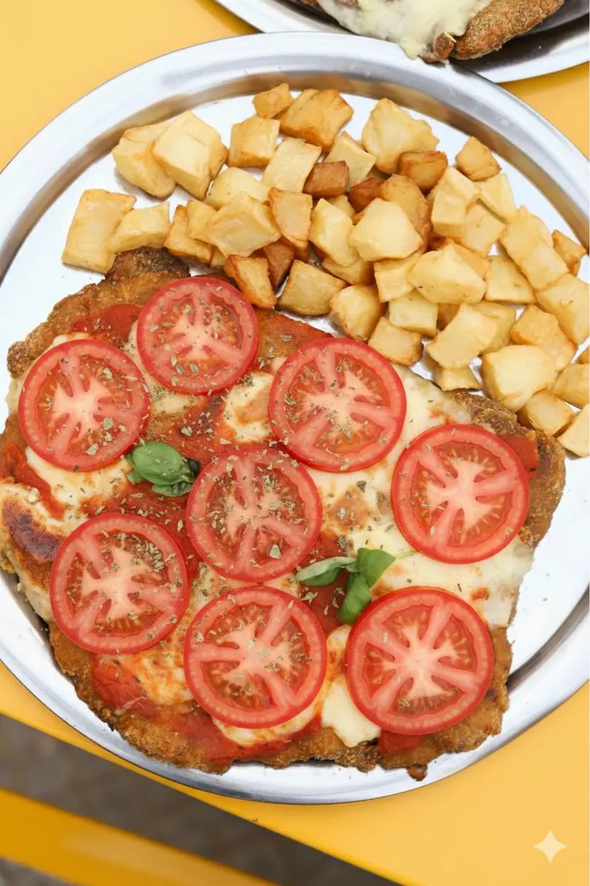 MILA DE CARNE A LA NAPOLITANA (para compartir)