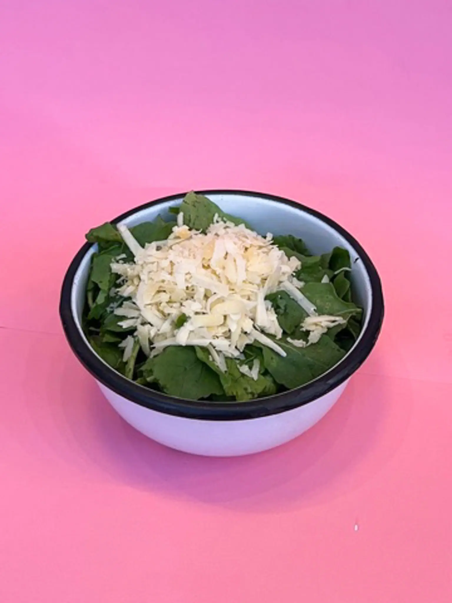 Ensalada de rúcula y parmesano
