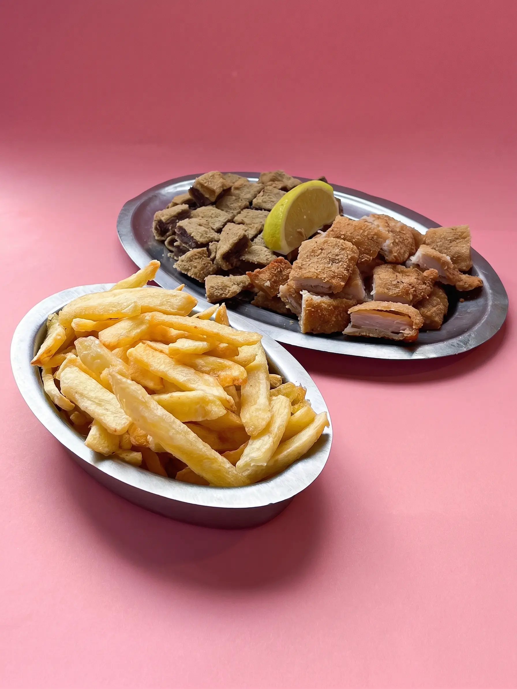 Milanesas con fritas