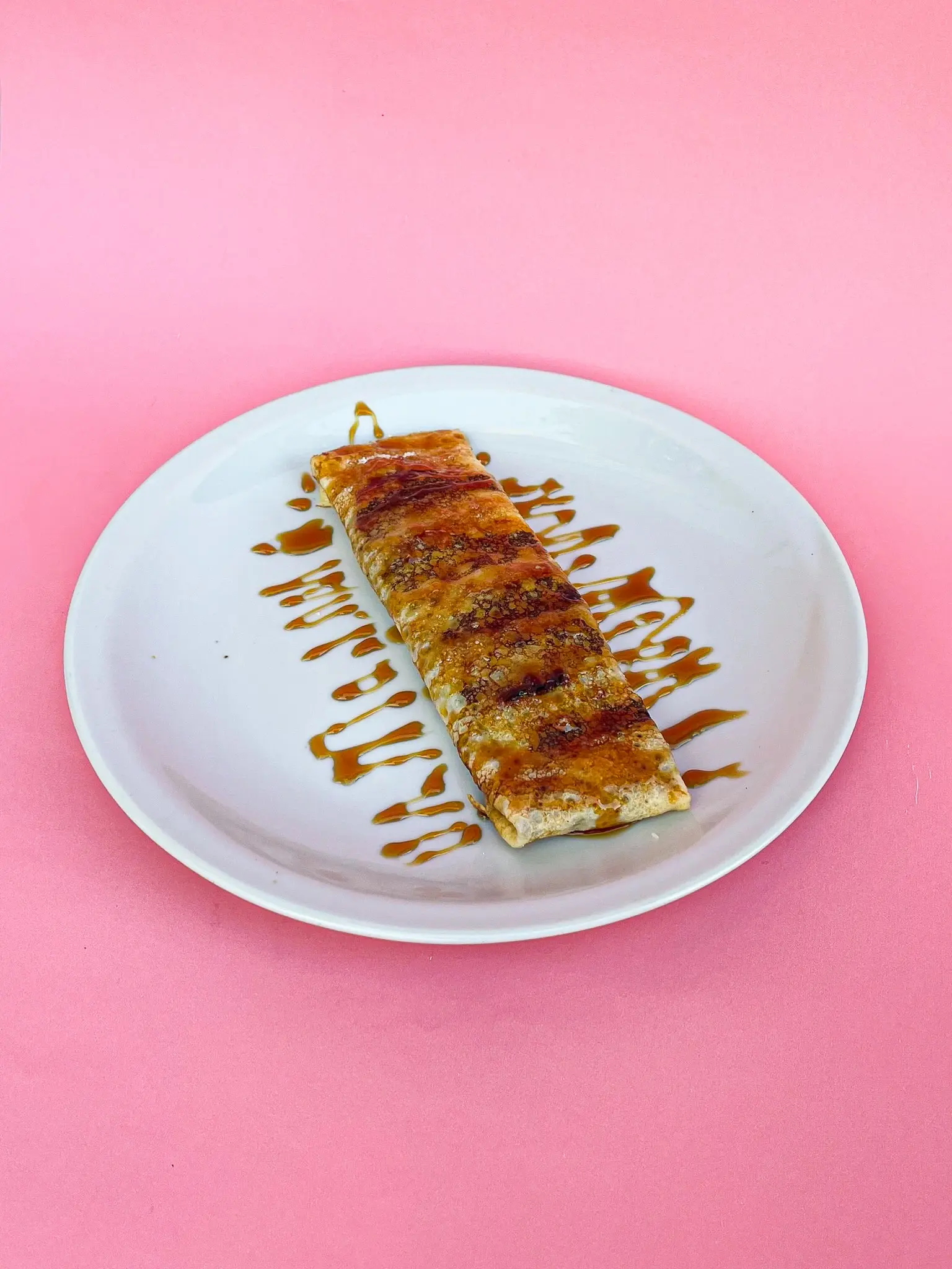 Panqueque con dulce de leche