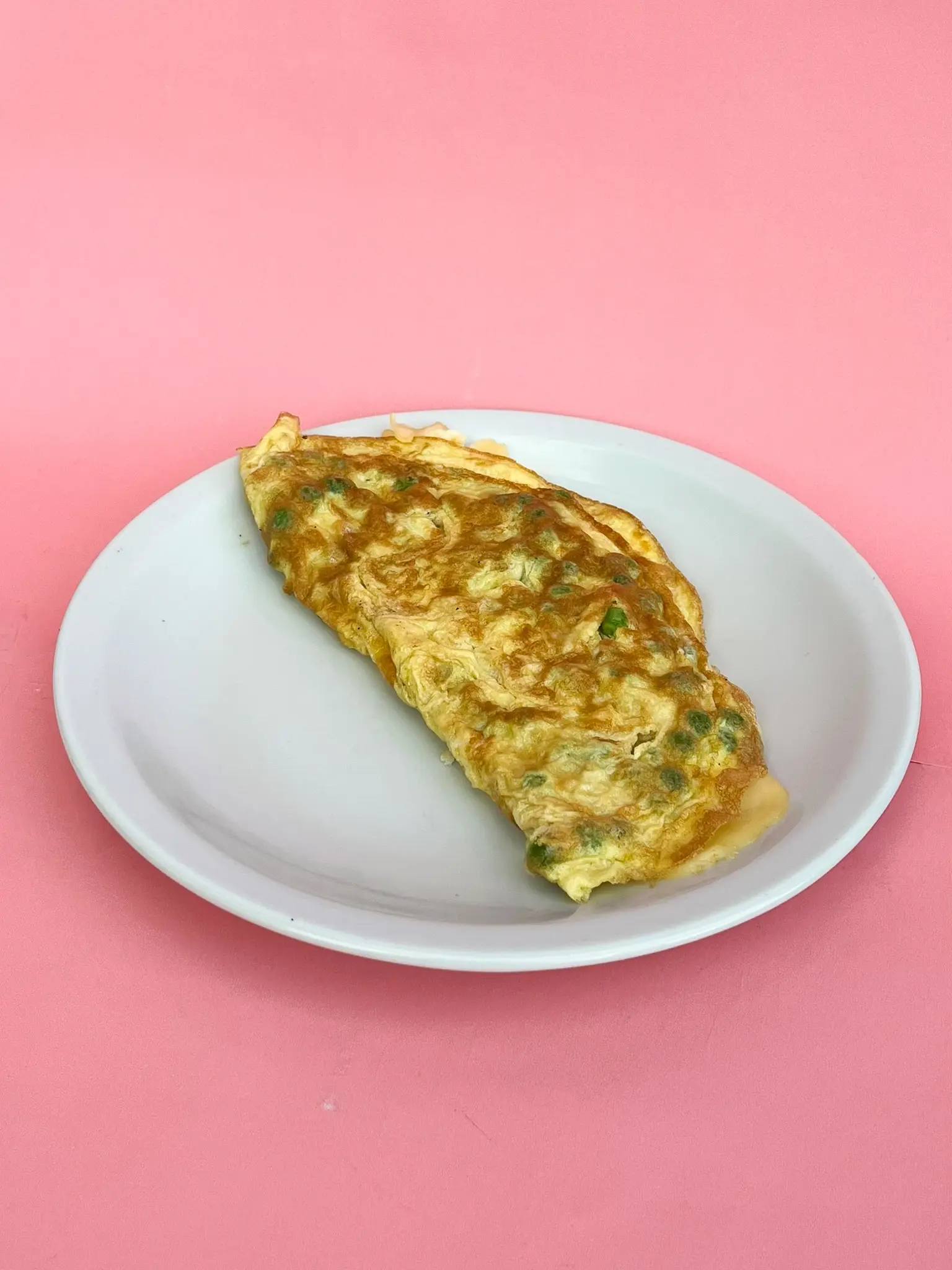 Omelette de arvejas 🌱
