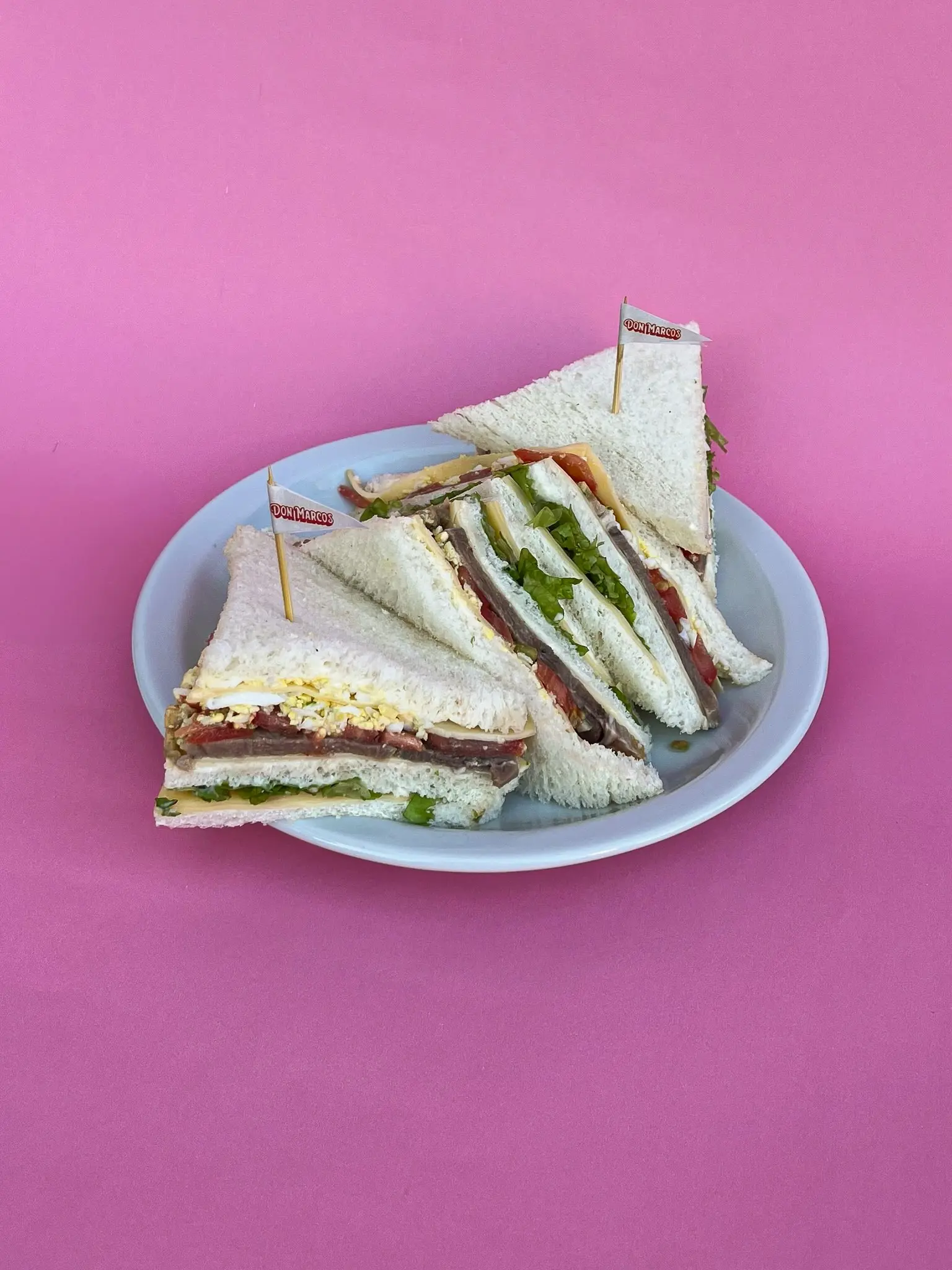 Sándwich triple DON MARCOS