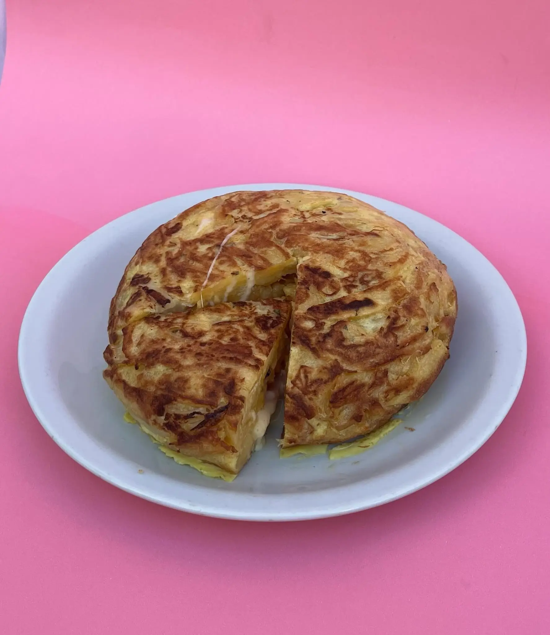 Tortilla de papa y cebolla 🌱