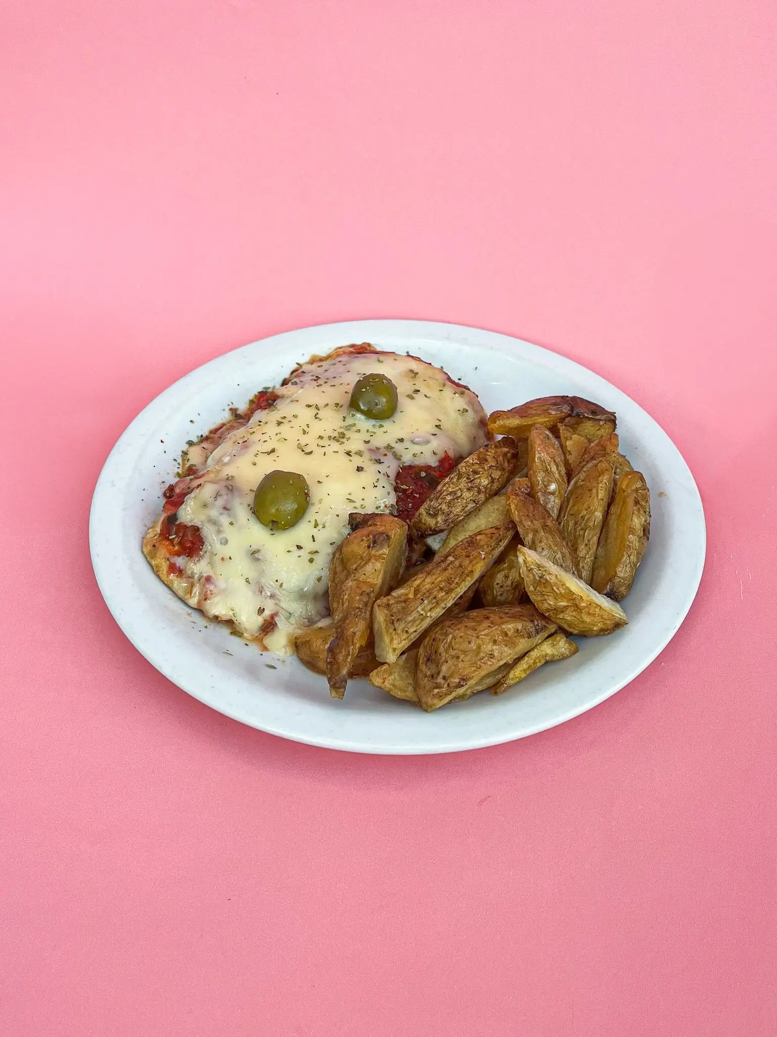 Pollo a la pizza
