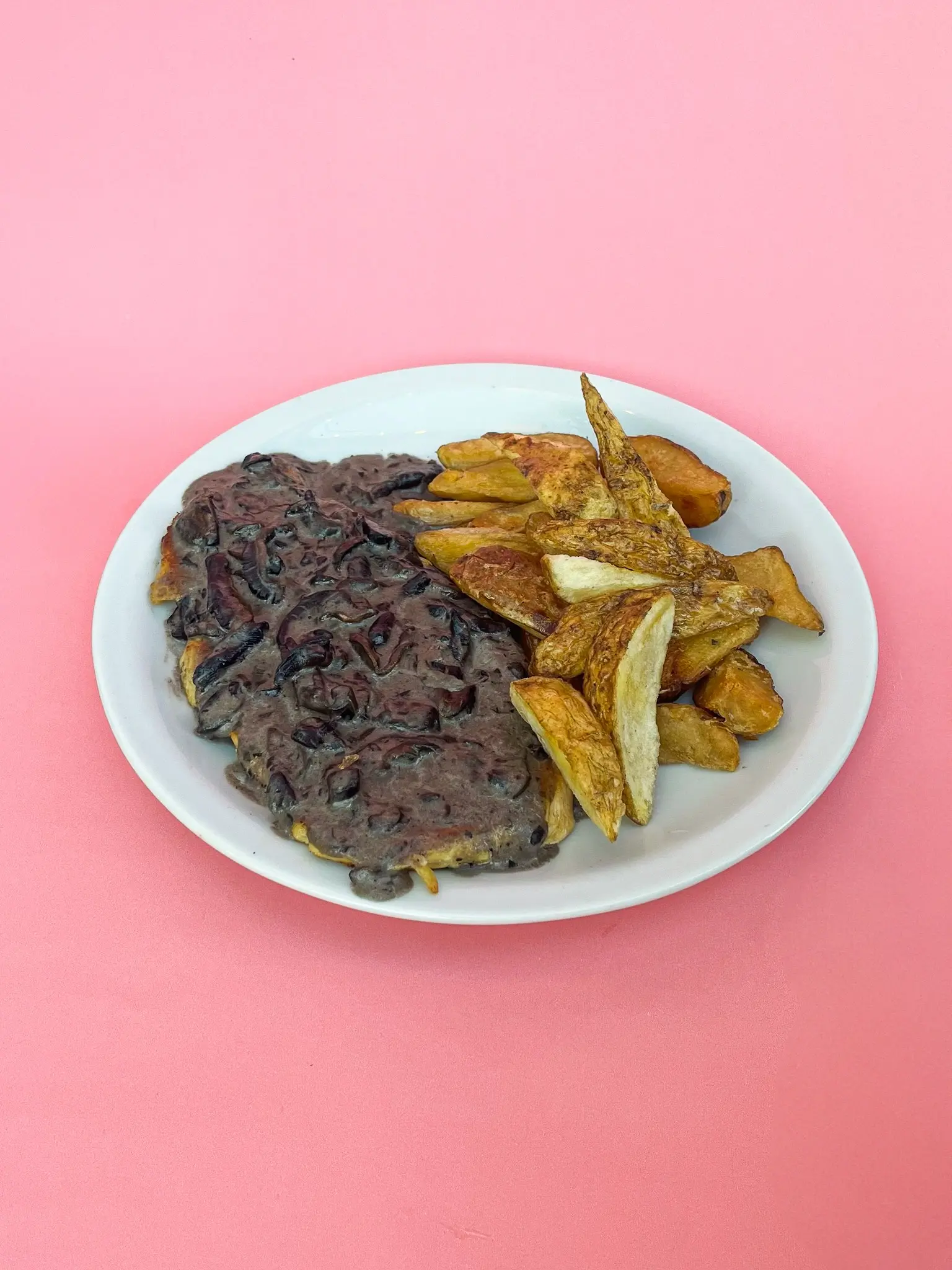 Pollo al champignón