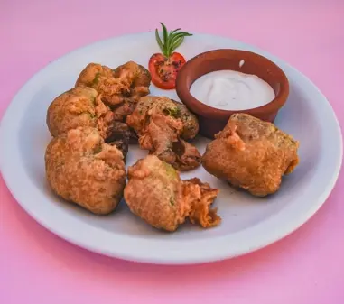 Brocoli en tempura