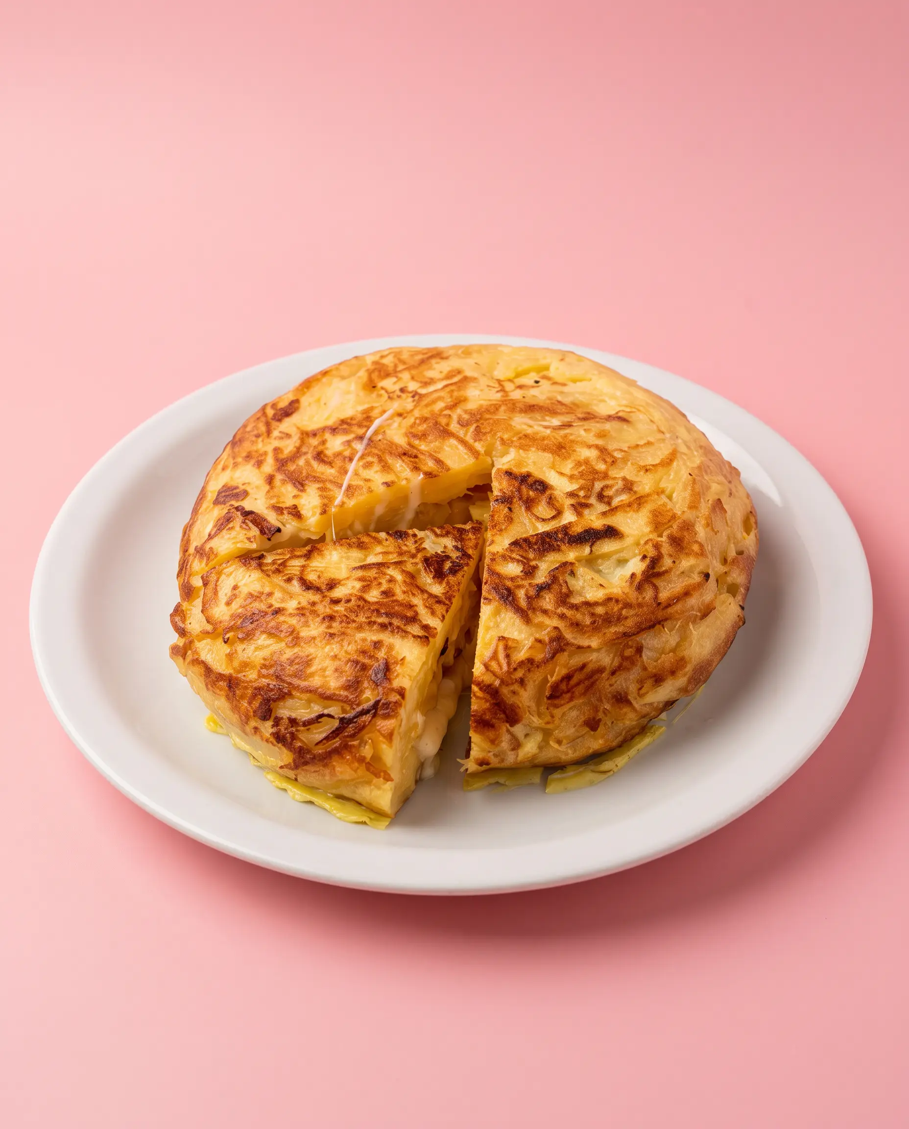 Tortilla de papa y cebolla 🌱
