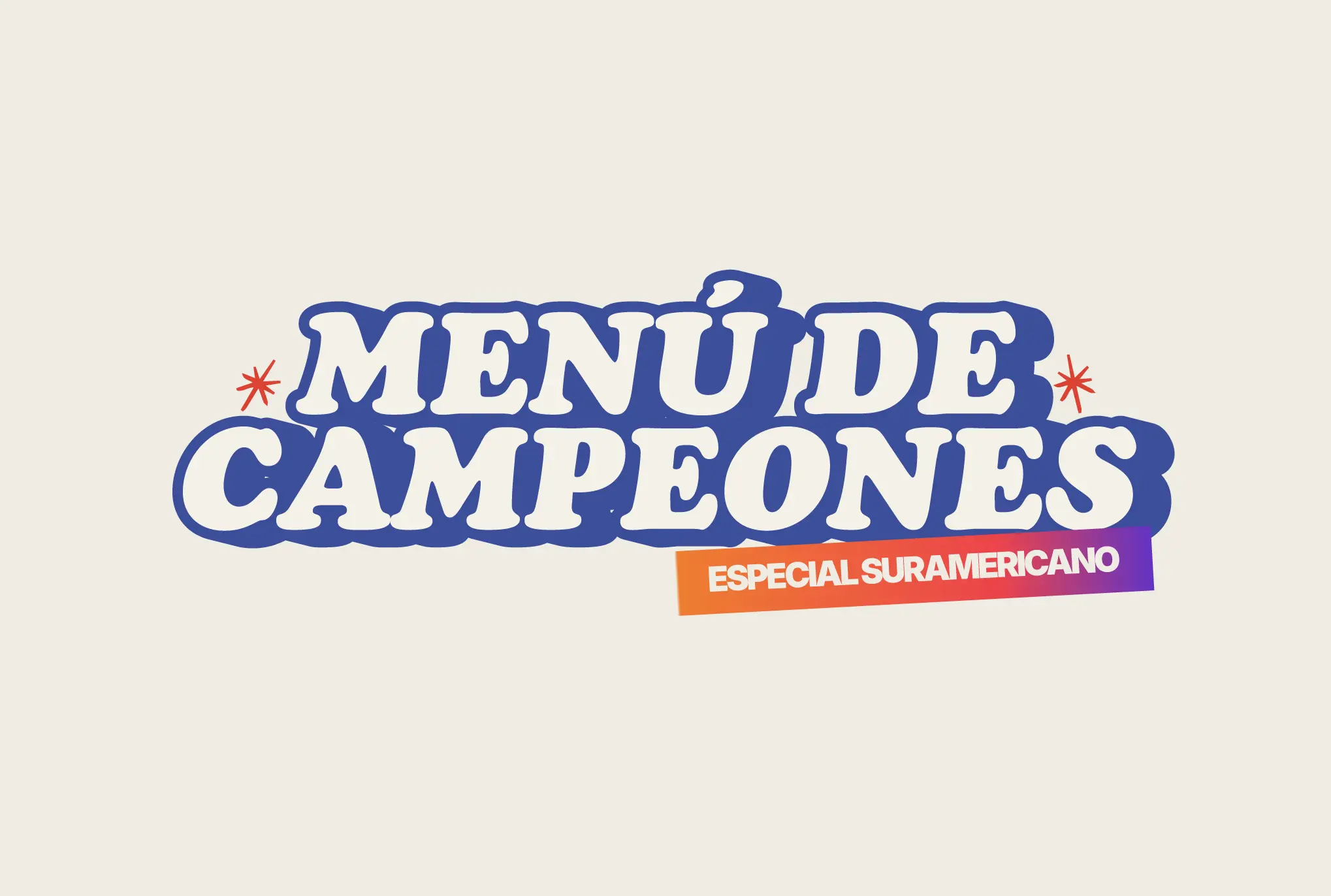 Menú Suramericano