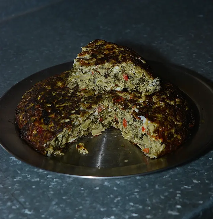 Tortilla de verdura