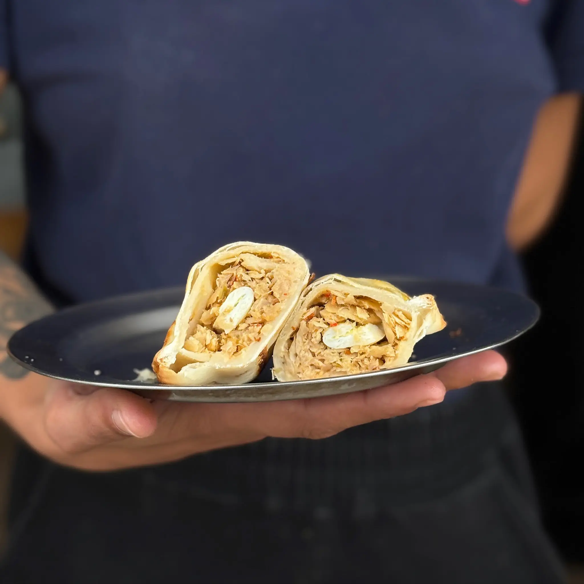 Empanadas de pescado.