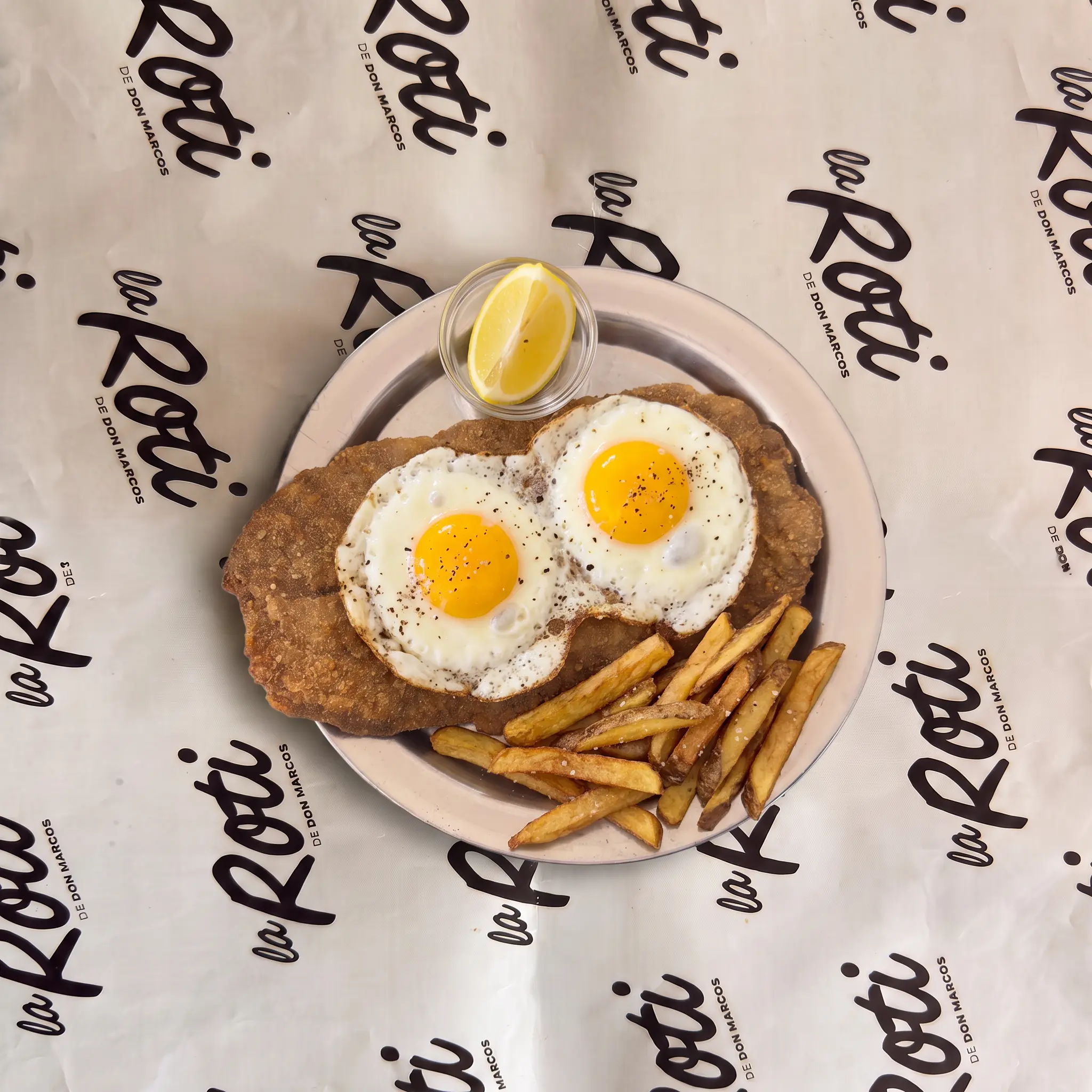 Milanesa de carne a caballo