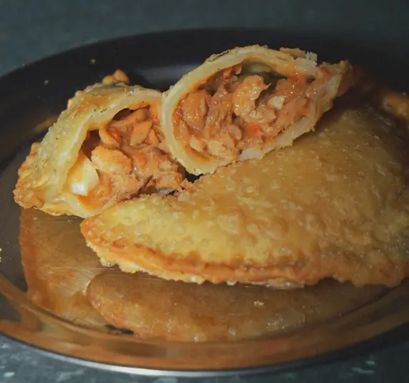 Empanadas de pescado.