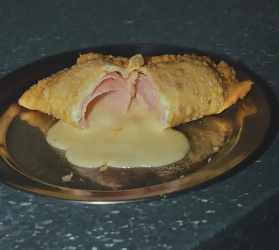 Empanadas de jamón y queso.