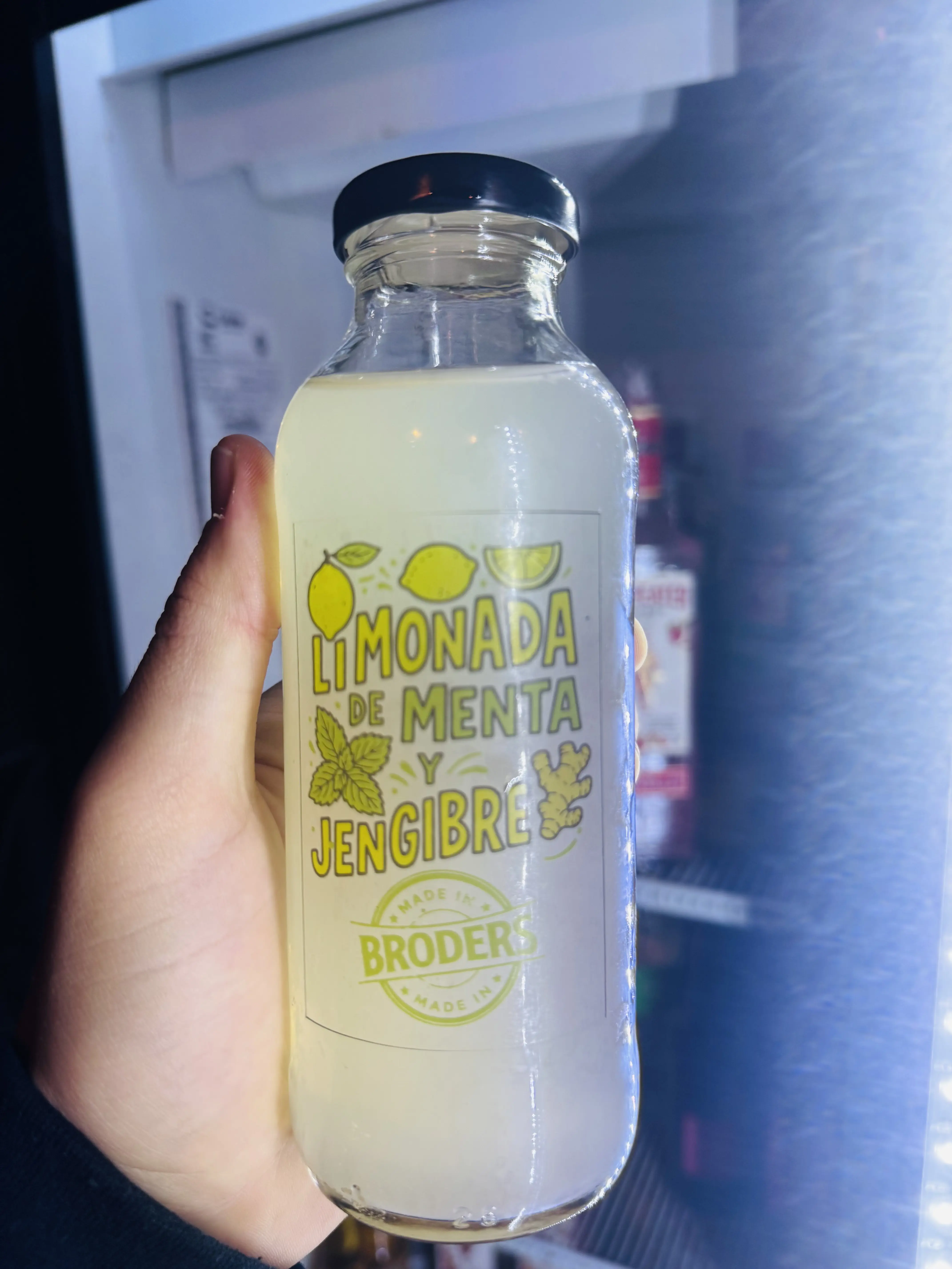 Limonada de Menta y Jengibre