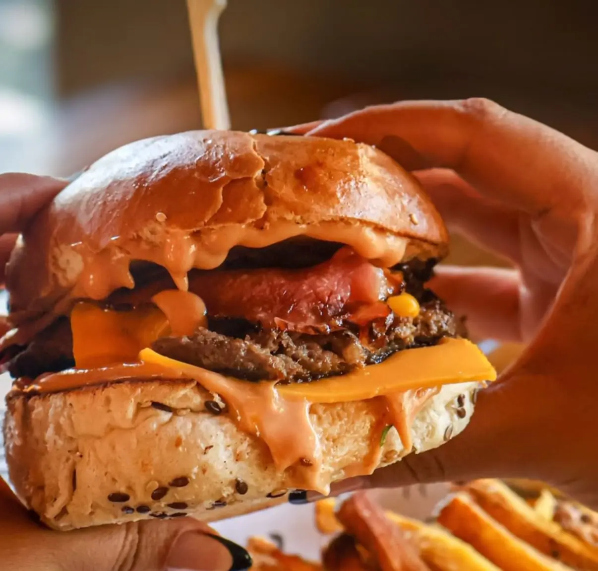 CHEESE BACON - TRIPLE -