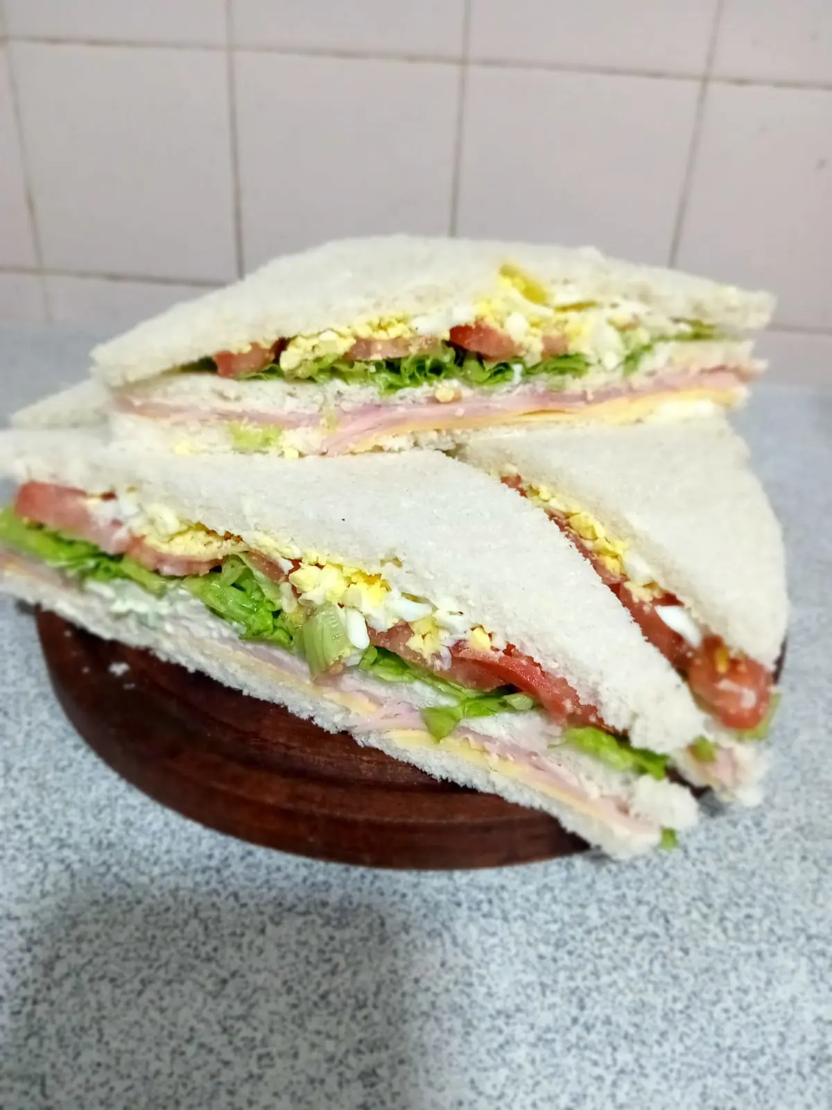 triple de jamon y queso