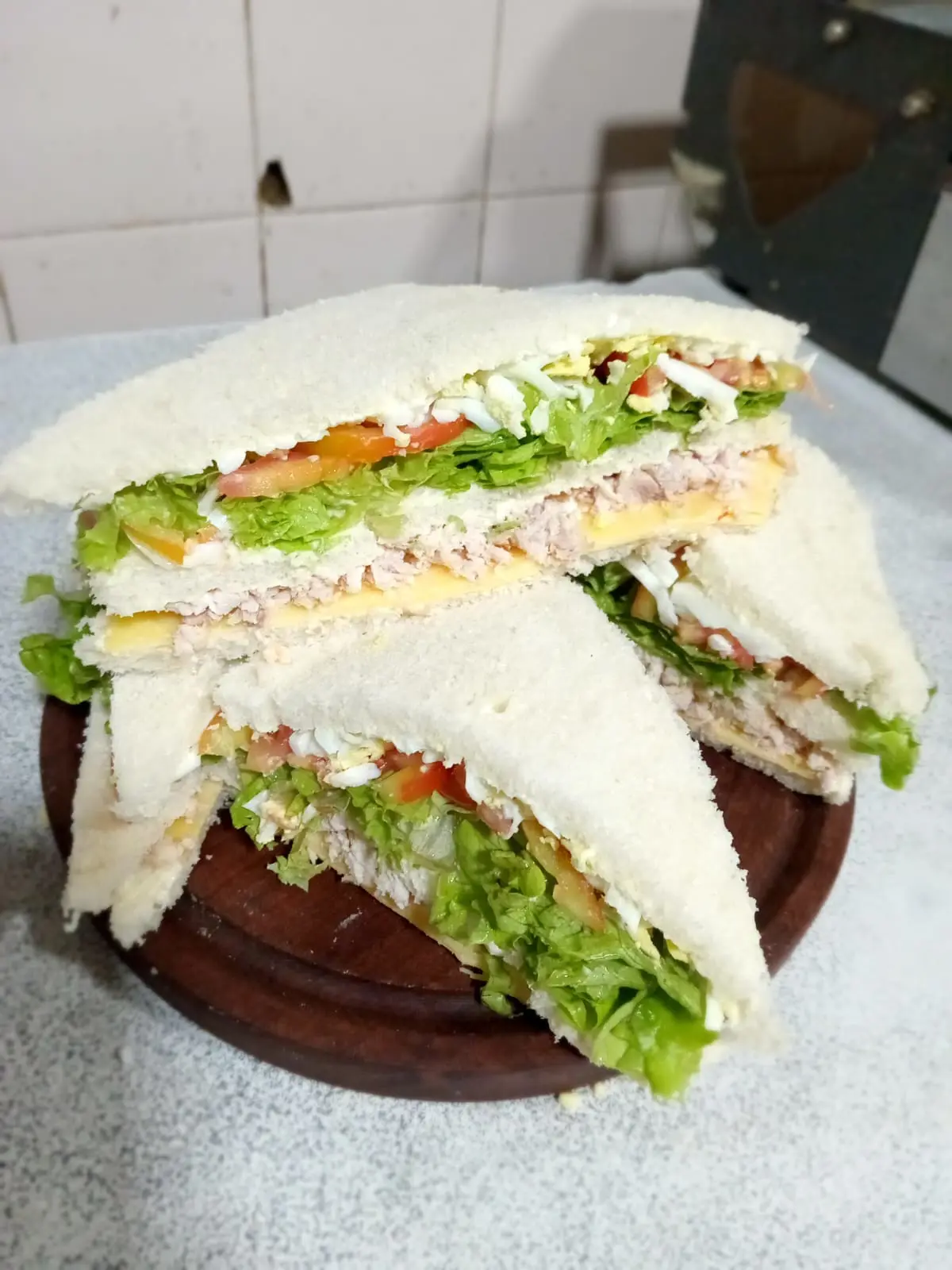 triple de pollo