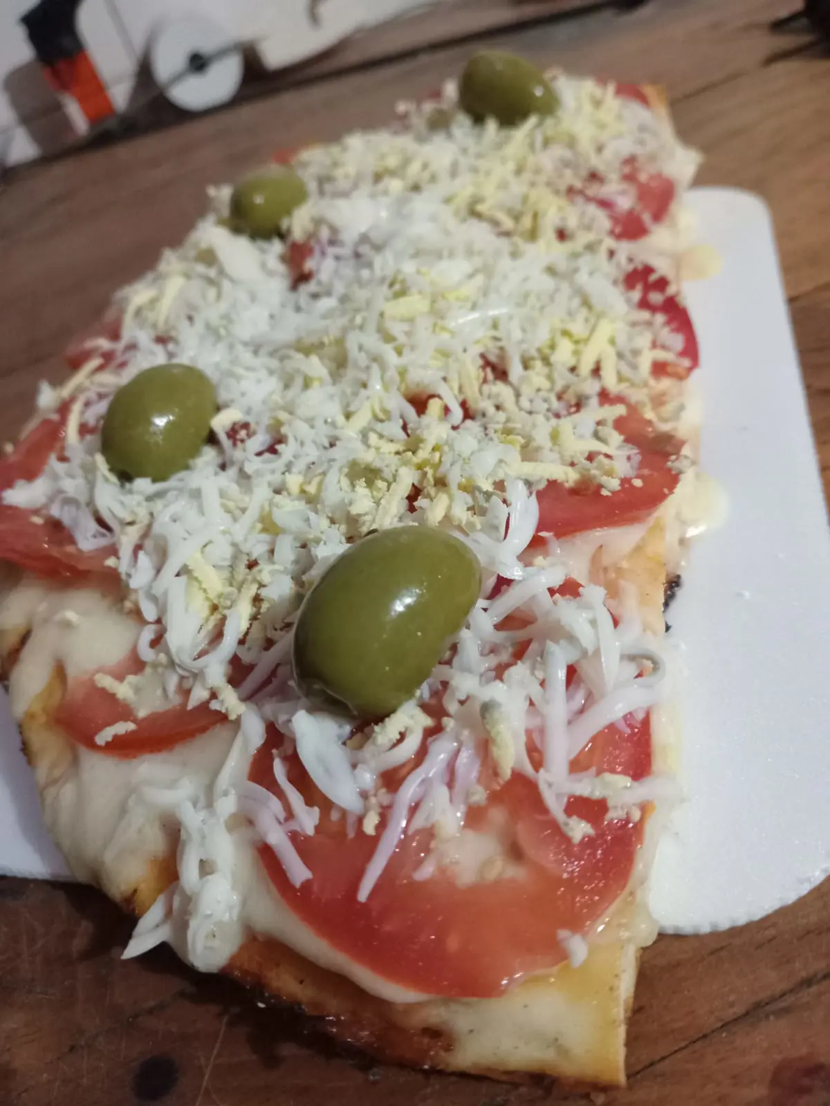 1/2 pizza primavera
