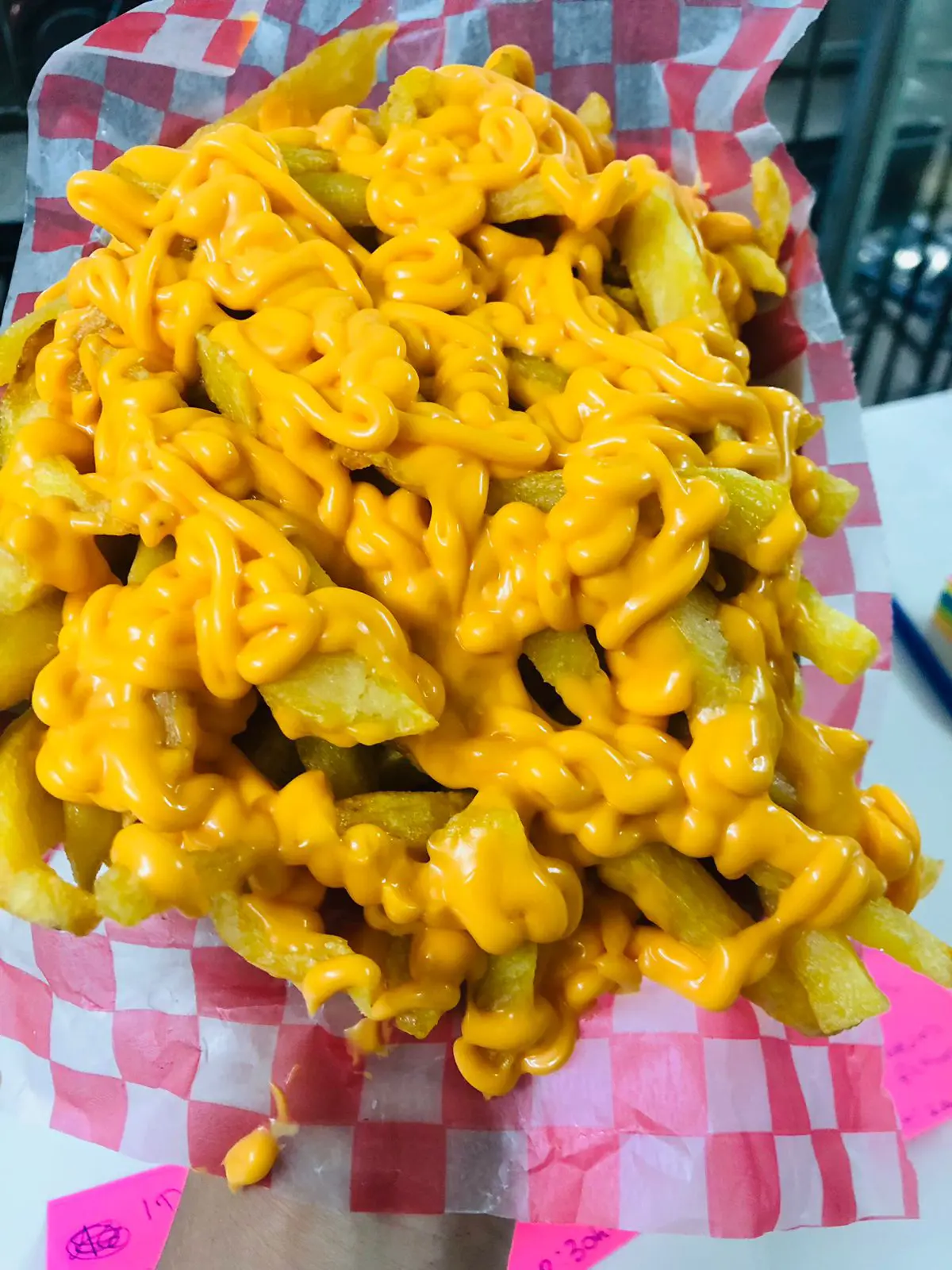 Papas con Cheddar