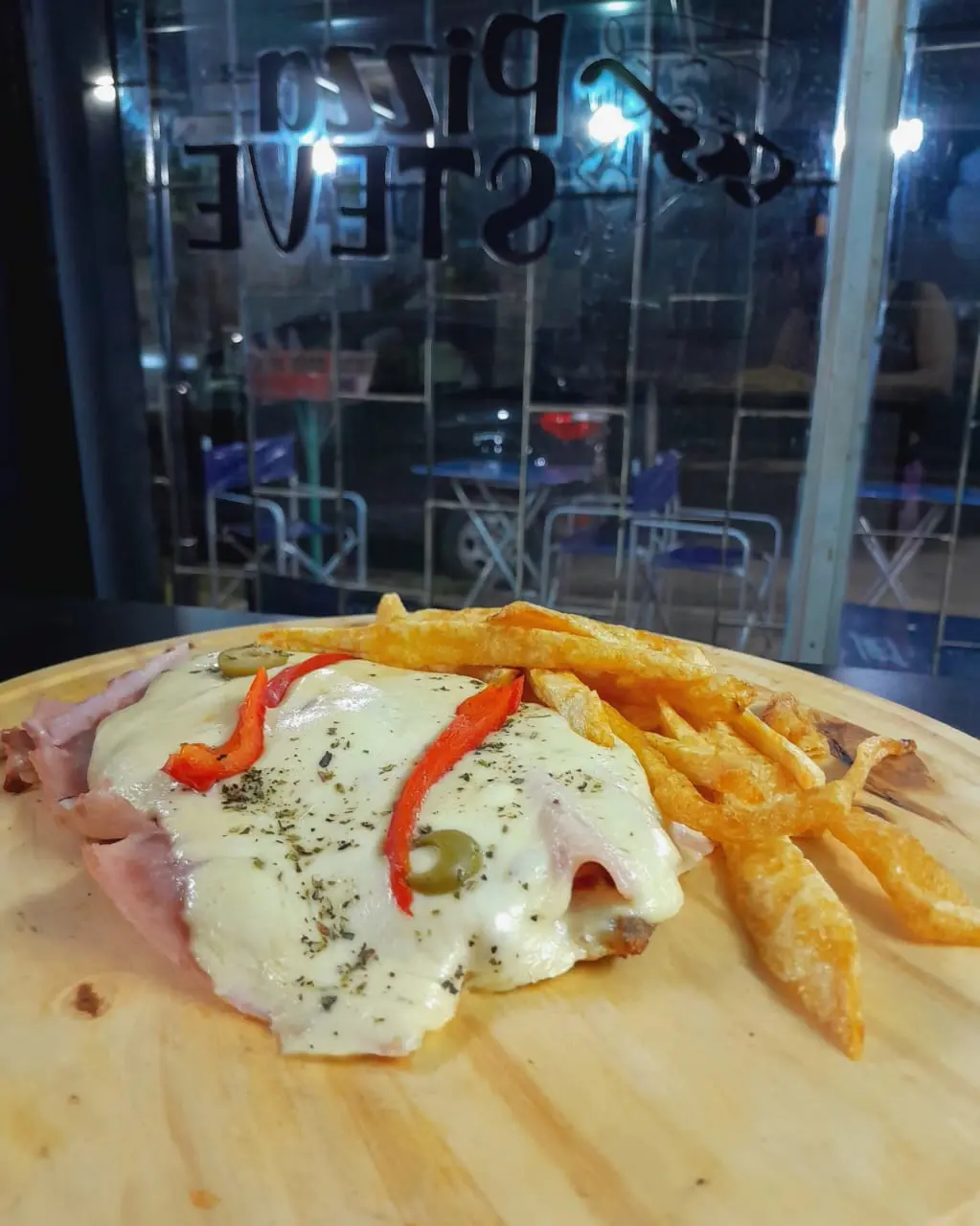 Milanesa de Carne a La Pizza