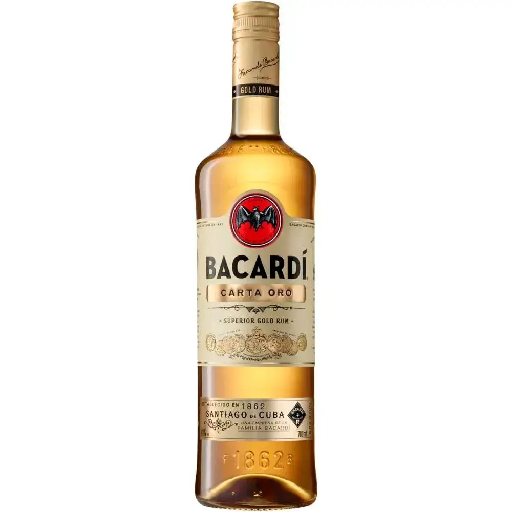 Ron Bacardi Carta Oro 750ml