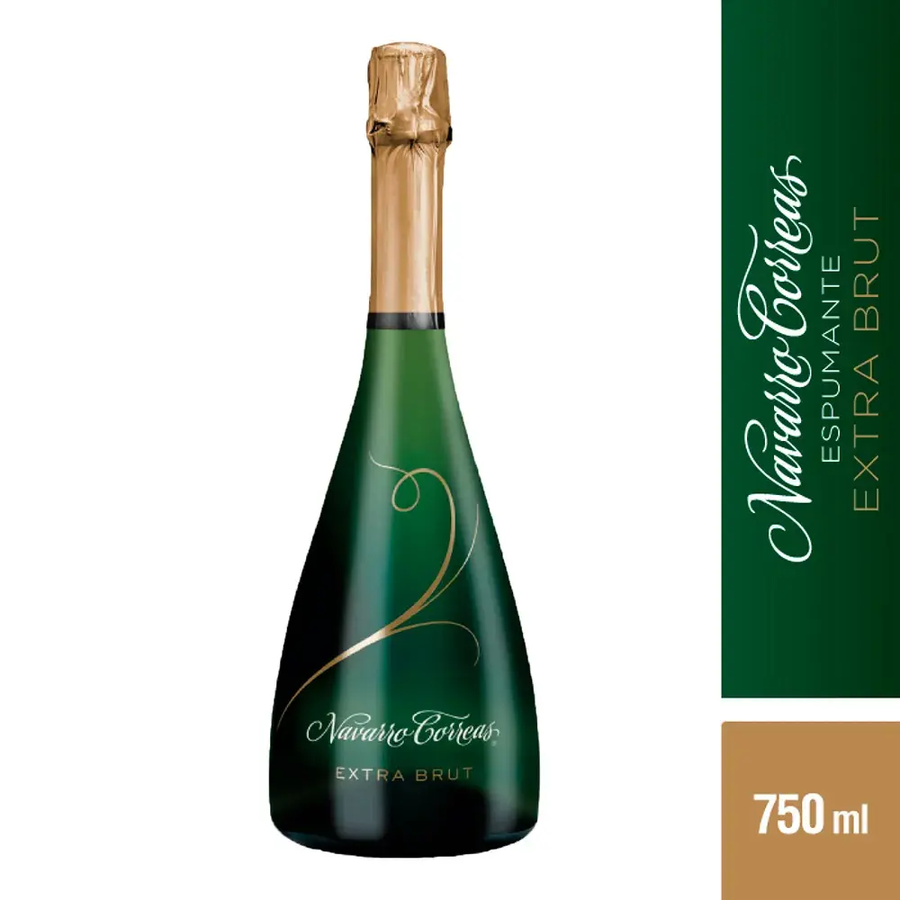 Champagne Navarro Correas Extra Brut 750 ml
